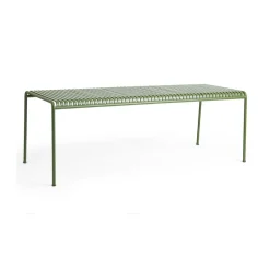Table à manger Palissade 220x90 cm, Olive