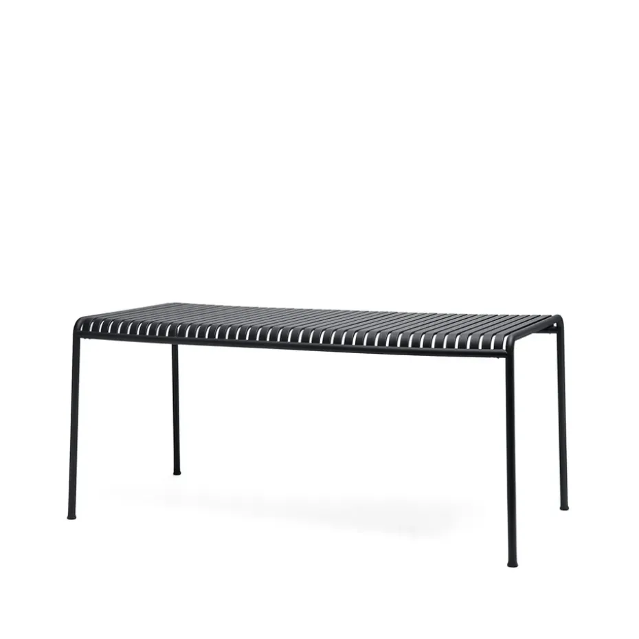 Table à manger Palissade 170x90 cm, Anthracite