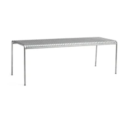 Table à manger Palissade 220x90 cm, Hot galvanised steel