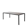 Table à manger Pure, Basalt grey-lava grey 200x100 cm