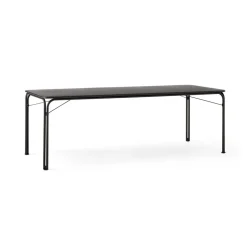 Table à manger Thorvald Outdoor SC99 220 cm, Warm black