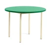 Table à manger Two-Colour Ø105 cm, Ivory-green mint