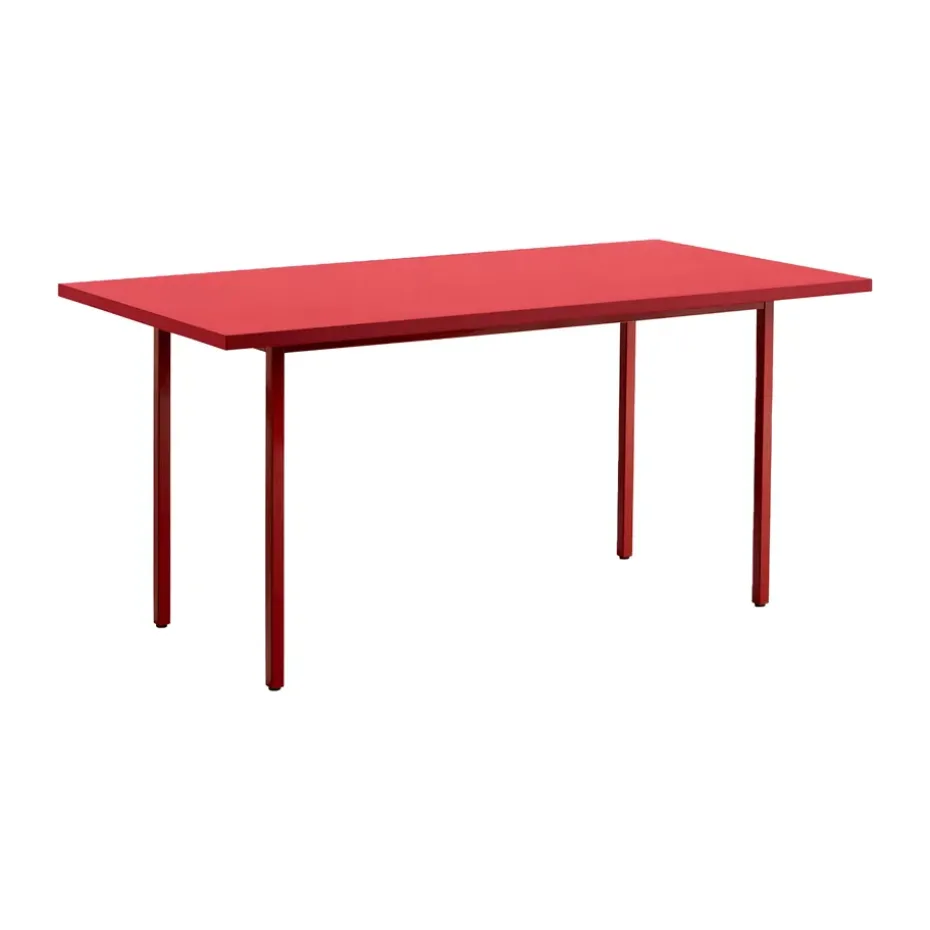 Table à manger Two-Colour 90x240 cm, Maroon red-red