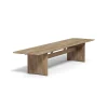 Table Alt 90x385 cm en chêne, Huile naturelle