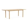 Table Annex Overhang, Laiton laqué, 220x90 cm