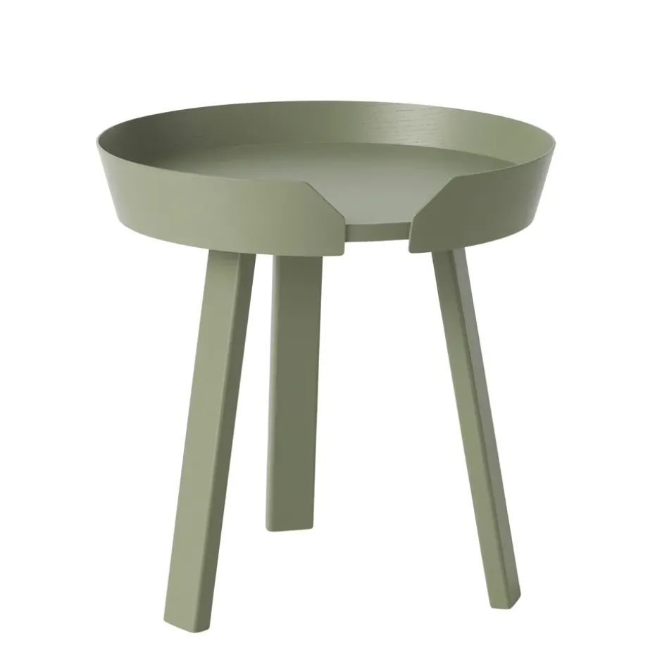 Table Around petite, dusty green (vert)