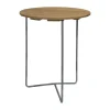 Table 6B, Chêne huilé - pieds galvanisés, Ø60 cm
