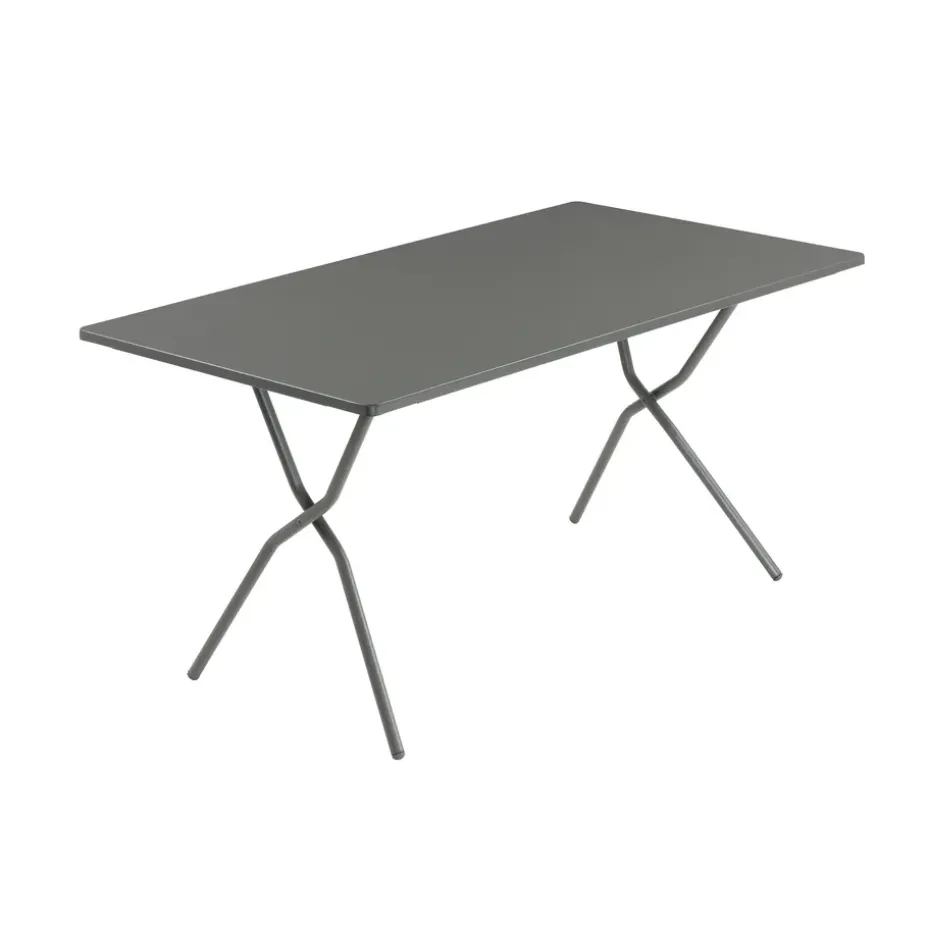 Table Balcony II, Titane, 140x70 cm