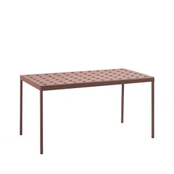 Table Balcony, iron red, 144 cm