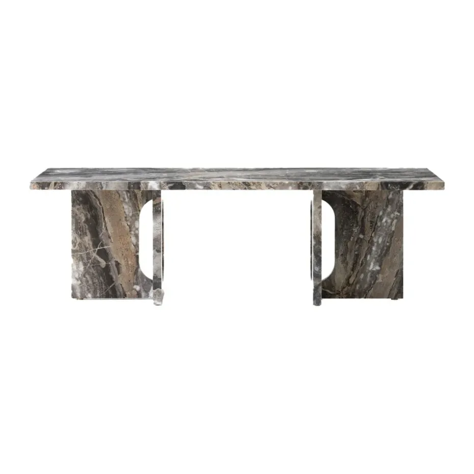 Table basse Androgyne 45x120 cm, Grey galaxy-grey galaxy