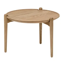 Table basse Aria, Chêne, Ø60x37 cm