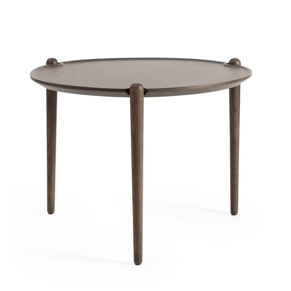 Table basse Aria, Dark oak, Ø60x46 cm