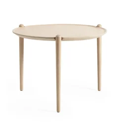 Table basse Aria, Light oak, Ø60x46 cm