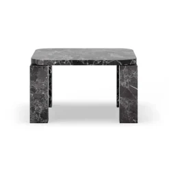 Table basse Atlas 60x60 cm, Costa black marble