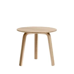 Table basse Bella, Lacquered oak, Ø45x39 cm