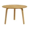 Table basse Bella, Oiled oak, Ø60x39 cm