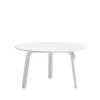 Table basse Bella, White oak, Ø60x32 cm