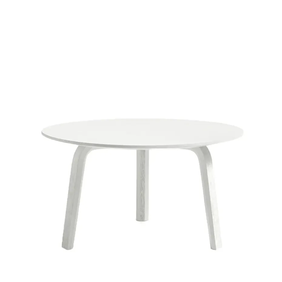 Table basse Bella, White oak, Ø60x32 cm