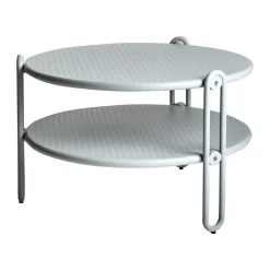 Table basse Blixt, Light grey Ø65 cm
