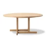 Table basse BM80 Mogensen Coffee Table Ø120 cm, Chêne clair huilé