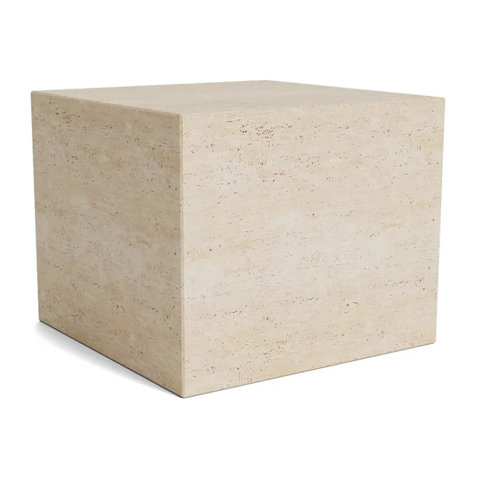 Table basse Cubism small 45x45 cm, Beige