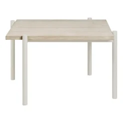 Table basse Elaine 54,2x54,2 cm, White ash