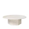 Table basse Epic, White, Ø110