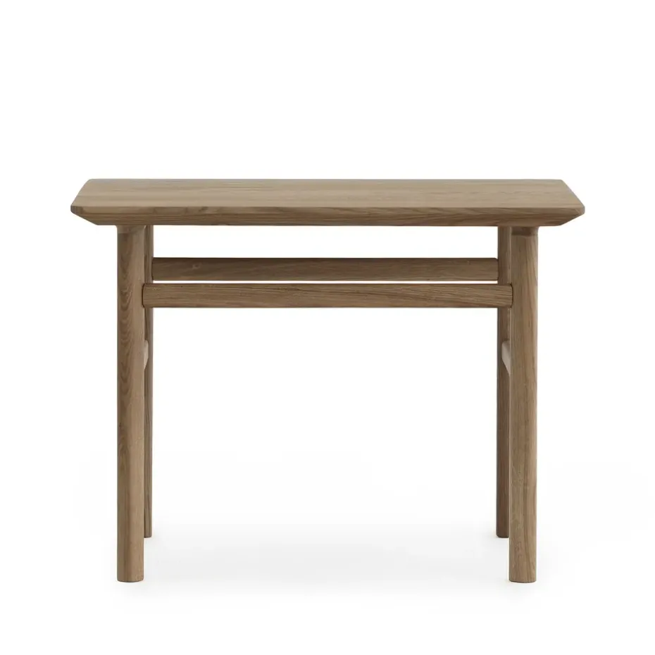 Table basse Grow, chêne laqué transparent, small