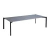 Table basse Hallavara, Noir 66x146 cm