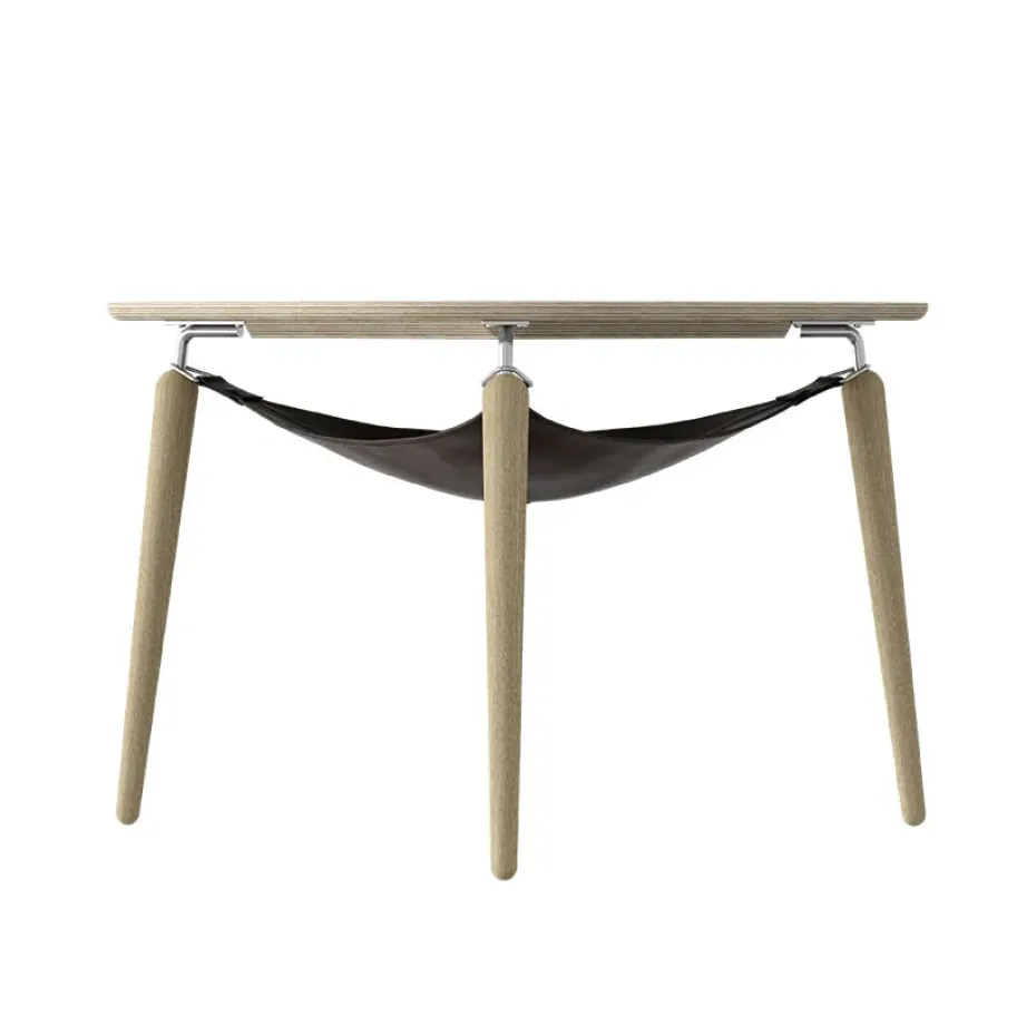 Table basse Hang Out, Chêne-acier