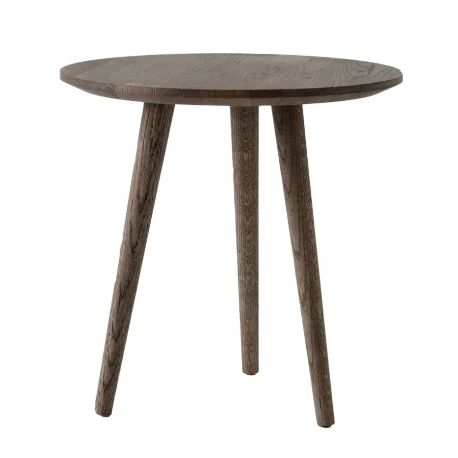 Table basse In Between SK13 Ø48 cm, Smoked oiled oak