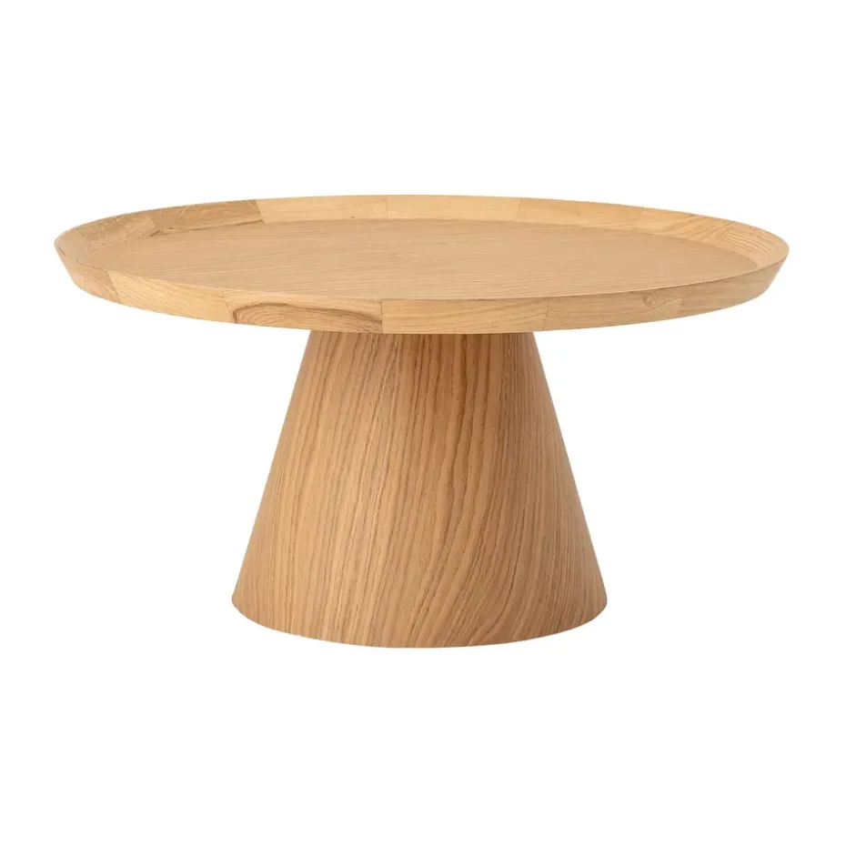 Table basse Luana Ø74 cm, Chêne