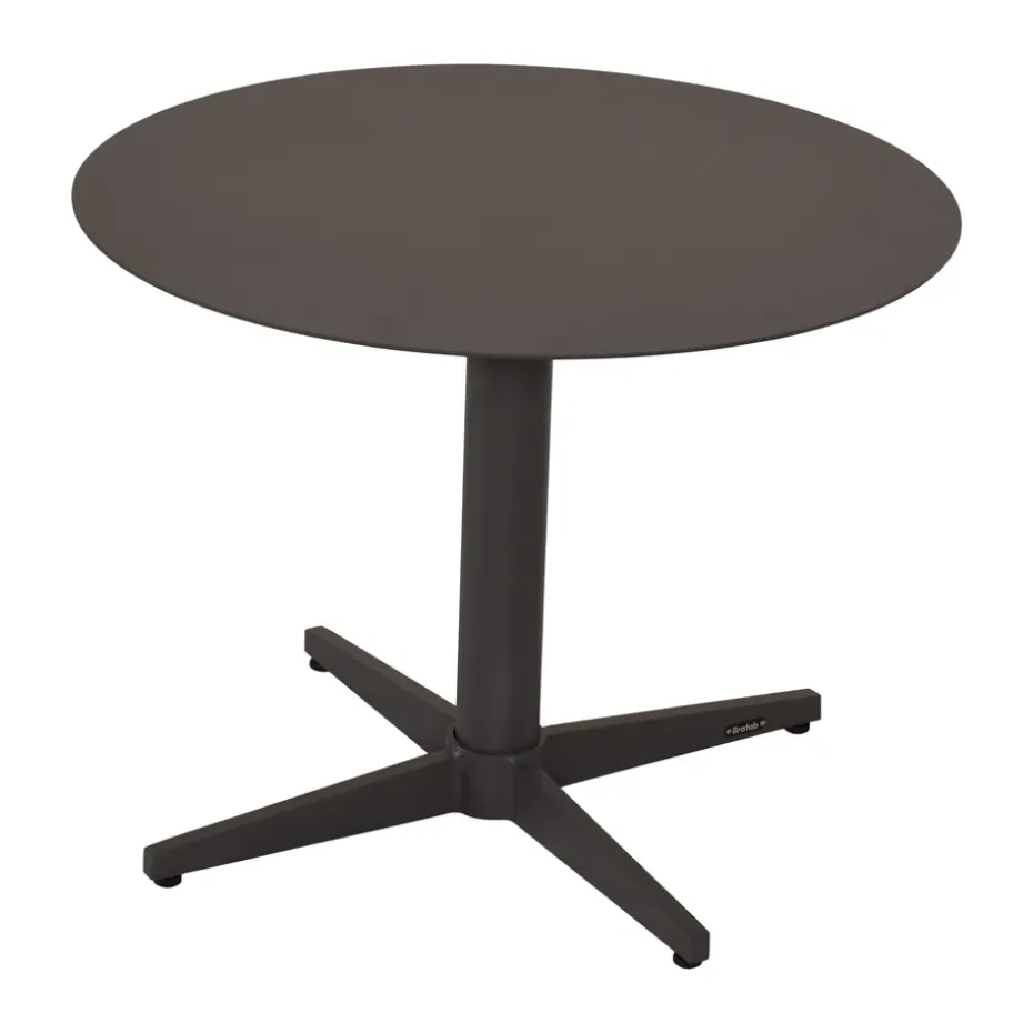 Table basse Mill, Anthracite, Medium Ø60 cm