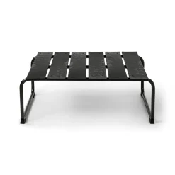 Table basse Ocean lounge table 70x70x30 cm, Black