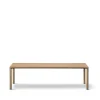 Table basse Piloti 6715, Chêne clair huilé-hauteur 41 cm