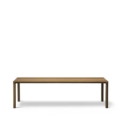 Table basse Piloti 6715, Chêne fumé-hauteur 35 cm