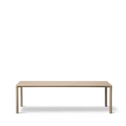 Table basse Piloti 6715, Chêne laqué-hauteur 41 cm