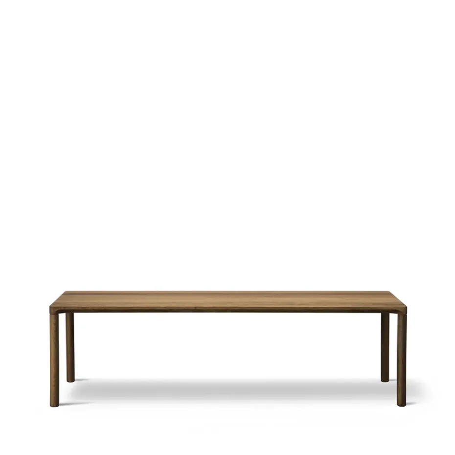 Table basse Piloti 6715, Chêne fumé-hauteur 41 cm