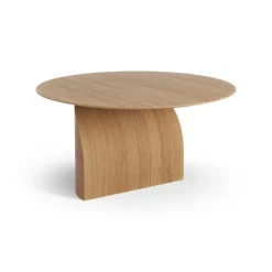 Table basse Savoa H45 cm, Chêne huilé