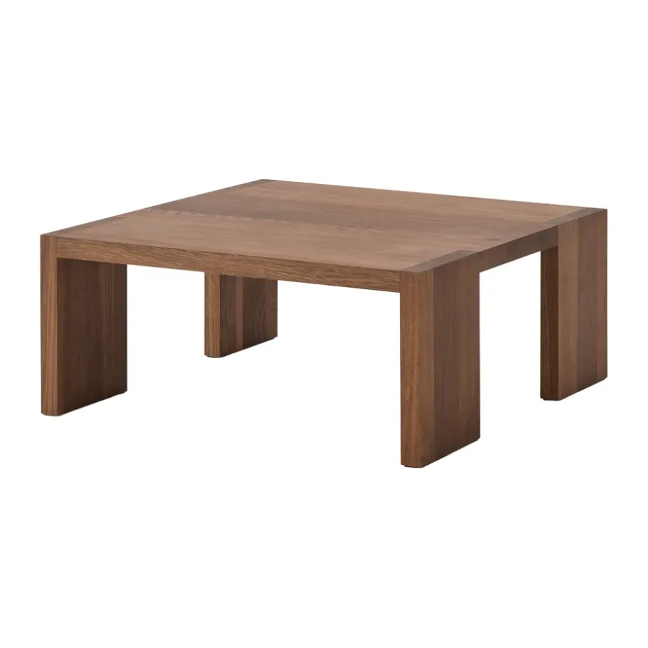 Table basse Tennon, Fumed Oak, 61x61 cm