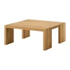 Table basse Tennon, Oak, 61x61 cm