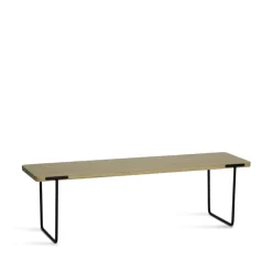Table basse Update, Chêne clair verni transparent, 140 cm