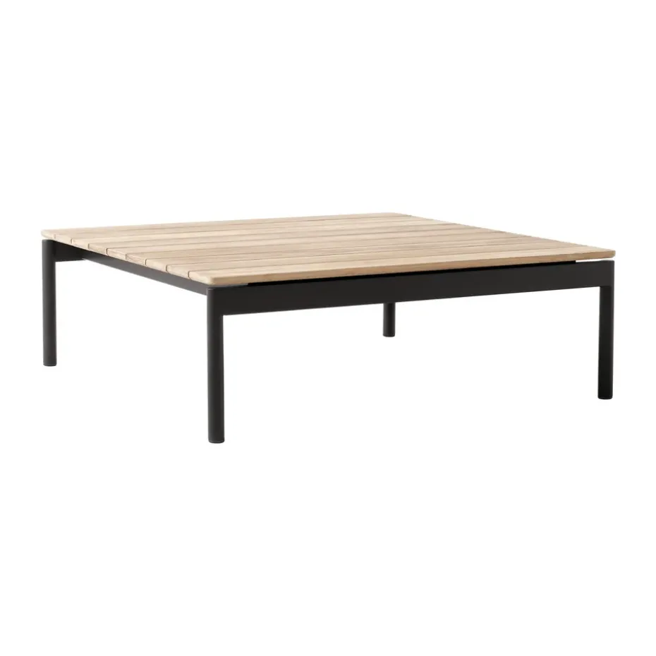 Table basse Ville Outdoor AV50, Warm black-teak