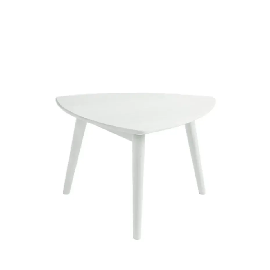 Table basse Yngve, blanc 21 couvrant, h. 50 cm