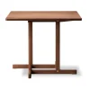 Table BM80 Mogensen Shaker 90x90 cm, Chêne fumé huilé