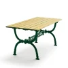 Table Byarum 142x72 cm, Imprégnation de pin, support vert