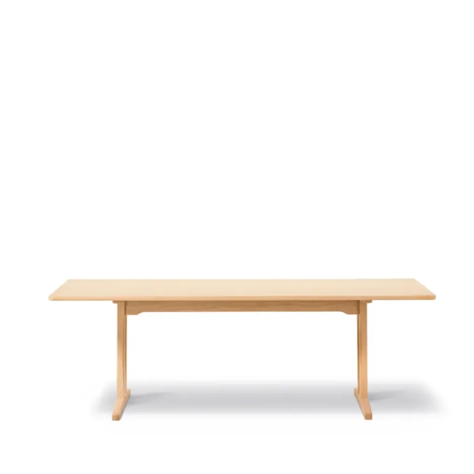 Table C18 Shaker Table, Chêne clair huilé, 220x90 cm