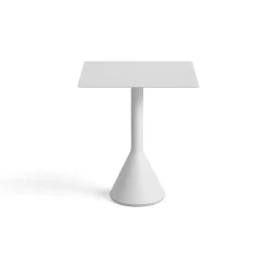 Table café carrée Palissade Cone 65x65 cm, Sky grey