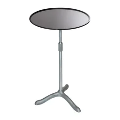 Table Cassis Ø37 cm, Aluminium-noir