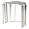 Table Curva 45 cm, Argenté